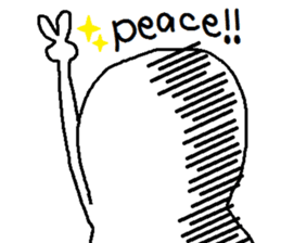 A mysterious mans Ver.3 sticker #8824074