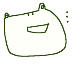 Cute frog stickers sticker #8825105