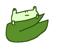 Cute frog stickers sticker #8825113