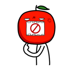 Apple  Man sticker #8825486