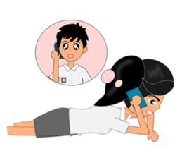 School Girl Bebe sticker #8825579