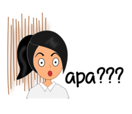 School Girl Bebe sticker #8825581