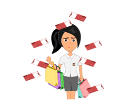 School Girl Bebe sticker #8825582