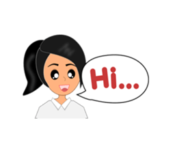 School Girl Bebe sticker #8825587