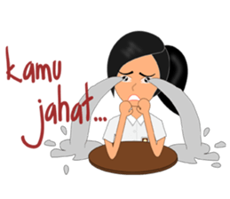 School Girl Bebe sticker #8825598