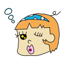 Akki chan sticker #8825936