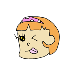 Akki chan sticker #8825939