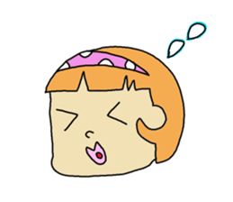 Akki chan sticker #8825940