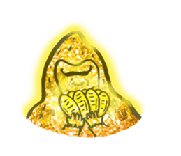 Glitter golden monkeys stickers sticker #8825982