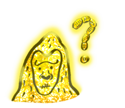 Glitter golden monkeys stickers sticker #8825988