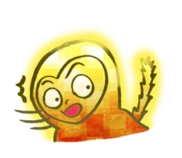 Glitter golden monkeys stickers sticker #8825990