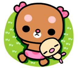 I love rosebear sticker #8826005