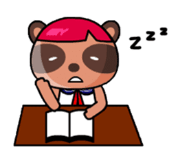 The Special Civet Cat Forces-Student sticker #8826243