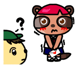 The Special Civet Cat Forces-Student sticker #8826247