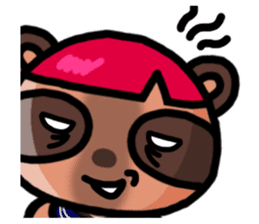 The Special Civet Cat Forces-Student sticker #8826250