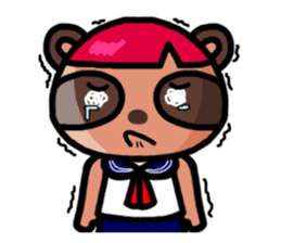 The Special Civet Cat Forces-Student sticker #8826260