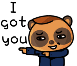 The Special Civet Cat Forces-Student sticker #8826270