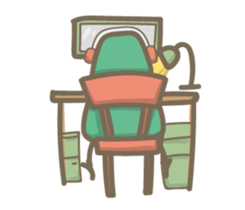 Tommy's happy life sticker #8826293