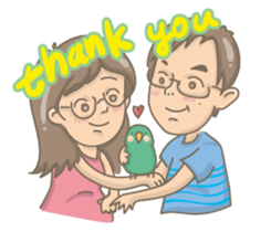 Tommy's happy life sticker #8826321