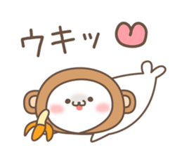 Sticker of a cute seal winter sticker #8827342