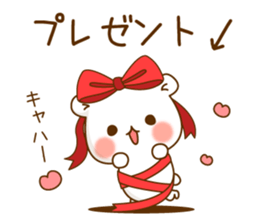 Christmas of an Vulgar bear. sticker #8827690