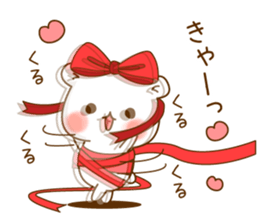 Christmas of an Vulgar bear. sticker #8827691