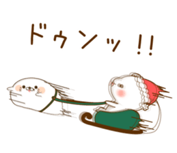 Christmas of an Vulgar bear. sticker #8827696