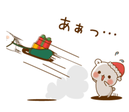 Christmas of an Vulgar bear. sticker #8827697