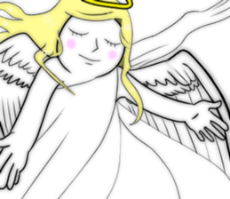 Angel praise Ver.2 sticker #8827801