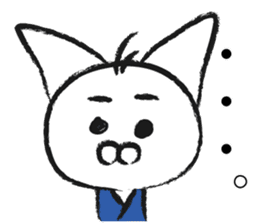 wandering kitten SAMURAI sticker #8828170