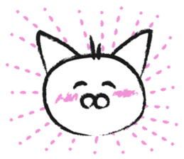 wandering kitten SAMURAI sticker #8828180