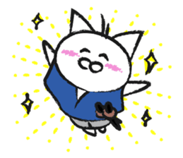 wandering kitten SAMURAI sticker #8828182