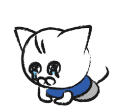 wandering kitten SAMURAI sticker #8828193