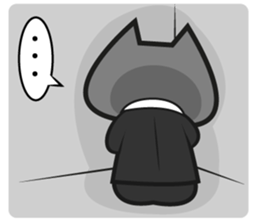 Cat mafia sticker #8828425