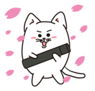 cat crown prince2 sticker #8829234