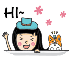 Pat on the head sticker #8829282