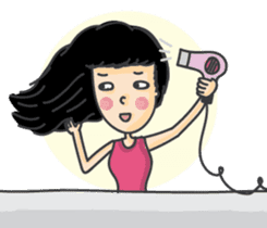 Pat on the head sticker #8829300