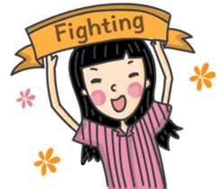 Pat on the head sticker #8829301