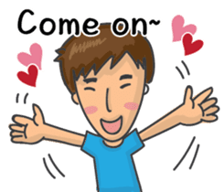 Pat on the head sticker #8829309