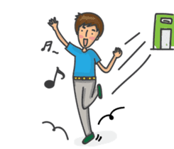 Pat on the head sticker #8829313