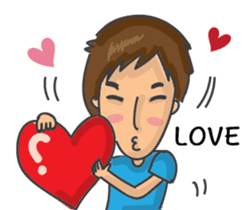 Pat on the head sticker #8829316