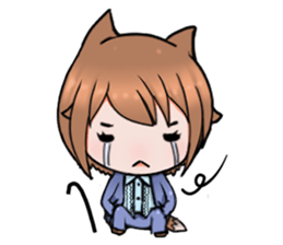 Fox girl 02 sticker #8829972