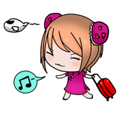 Fox girl 02 sticker #8830001