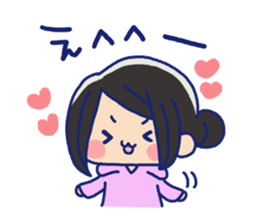 Pretty casual girl sticker #8830736