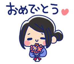 Pretty casual girl sticker #8830747