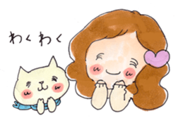 Warm sticker of winter of KAKO sticker #8830928