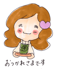 Warm sticker of winter of KAKO sticker #8830931