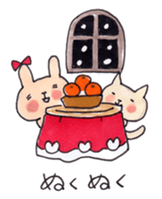 Warm sticker of winter of KAKO sticker #8830932