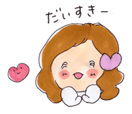 Warm sticker of winter of KAKO sticker #8830947