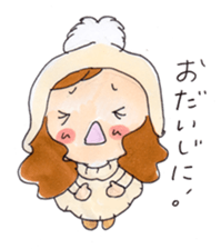 Warm sticker of winter of KAKO sticker #8830950